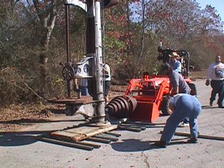 Moving the Giant Drill Press